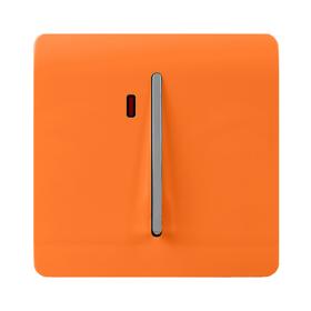 ART-WHS2OR  45 Amp Neon Insert Double Pole Switch Orange